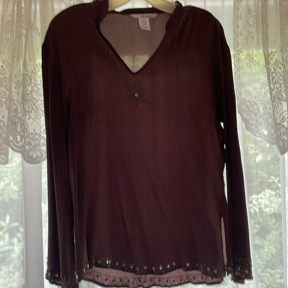 Silk Tunic with beaded detailing - Picture 3 of 8